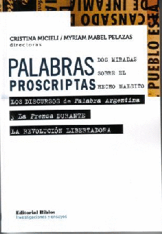 Palabras proscriptas. Palabras proscriptas.
