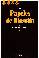 Papeles de filosofía Papeles de filosofía