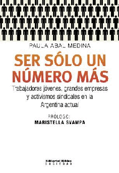 Ser sólo un número más. Ser sólo un número más.