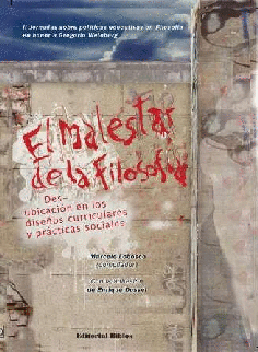 El malestar de la filosofía. El malestar de la filosofía.