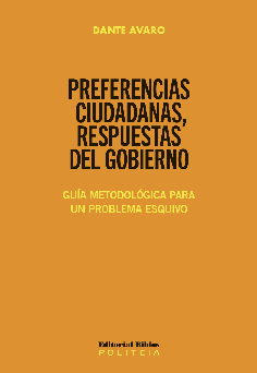 Preferencias ciudadanas, respuestas del gobierno