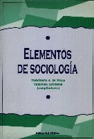 Elementos de sociología Elementos de sociología