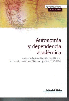 Autonomía y dependencia académica. Autonomía y dependencia académica.