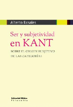 Ser y subjetividad en Kant