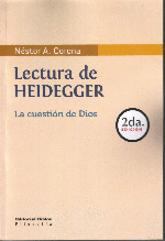 Lectura de Heidegger.
