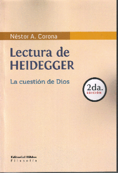 Lectura de Heidegger.