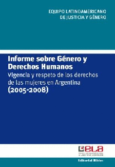 Informe sobre género y derechos humanos.