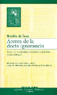Acerca de la docta ignorancia