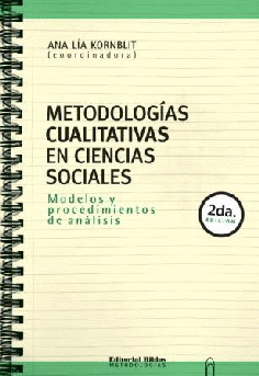 Metodologías cualitativas en ciencias Sociales.