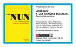 Presentación de José Nun y las ciencias sociales