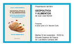 Presentación de Geopolítica y alimentos